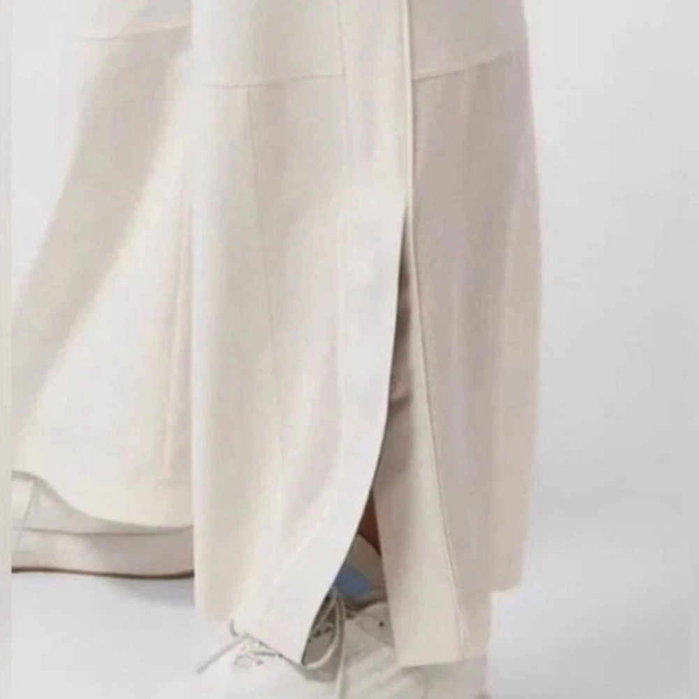 Athleta Allyson Felix Women's Cream Pants Large - Picture 3 of 11